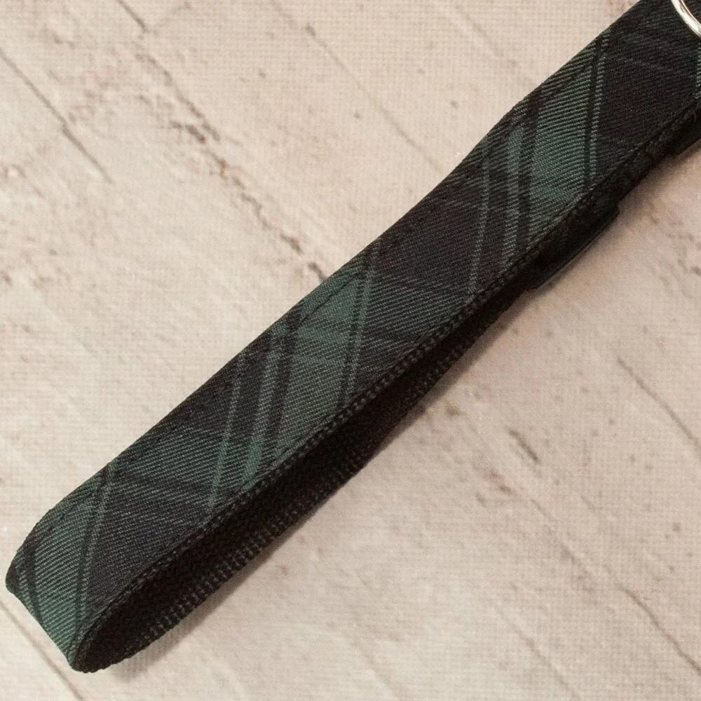 NWT J. Crew Crew Mutts Tartan Plaid Dog Collar size M/L